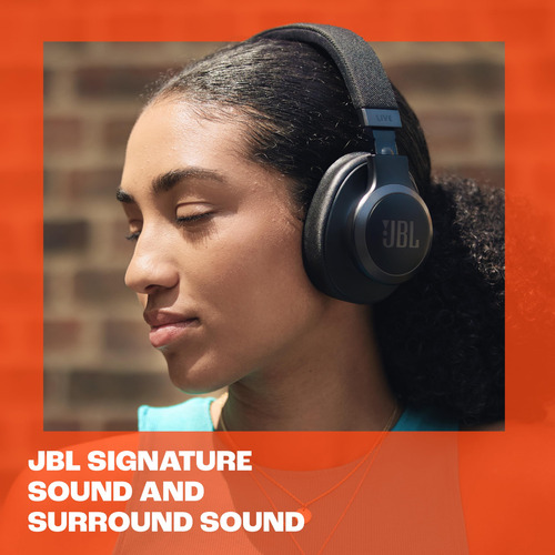 Fones De Ouvido Sem Fio Jbl Live 770nc Com Cancelamento De R
