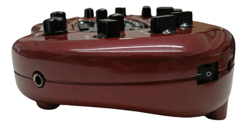 Pedaleira Pod L6 Ultmate Tone Para Guitarra Outlet Cor Vermelho