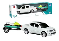 Comprar Camioneta Pick Up Con Trailer Moto De Agua 41 X 10cm  Roma