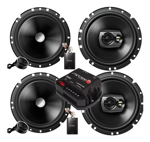 Kit 2 Vias Pioneer 6 + Falante 6 Ts-1790br 120w Rms + Módulo