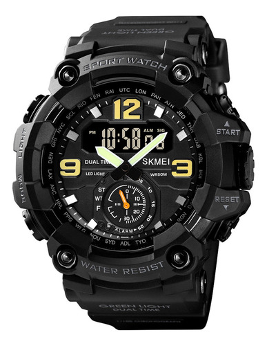 Reloj Reloj Deportivo Digital Hombre Con Reloj 24 Led Cronóm