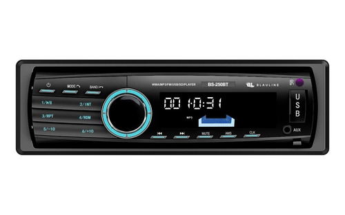 Stereo Para Auto Blauline Usb Bluetooth Sd Frent Desmontable