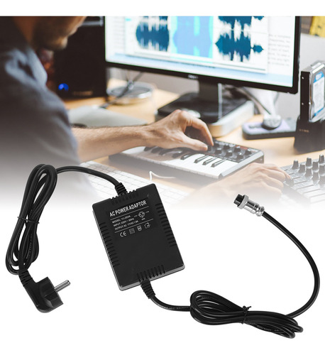 Adaptador De Fuente De Alimentación Mezclador 3 Pines 18v 1.