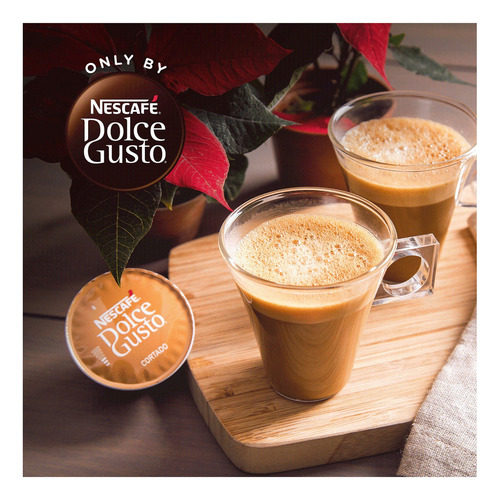 16 Cápsulas Nescafé Dolce Gusto Cortado Espresso Macchiato
