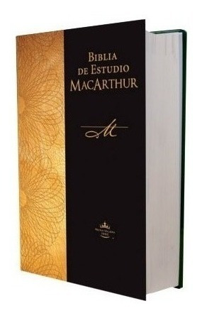 Biblia De Estudio Macarthur Rvr60 Tapa Dura
