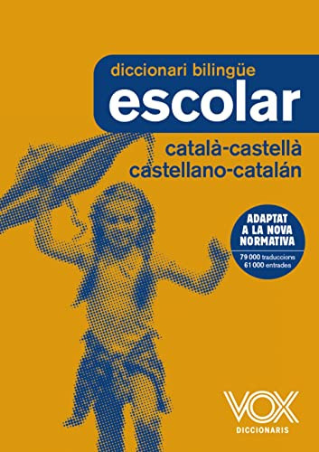 Diccionari Escolar Català Castellà Castellano Ca, De Vox Editorial. Editorial Vox, Tapa Blanda En Español, 9999