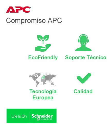 Imagen 6 de 7 de Apc Easy Back-ups 700 Va, 230v, Avr Usb Charging Universal