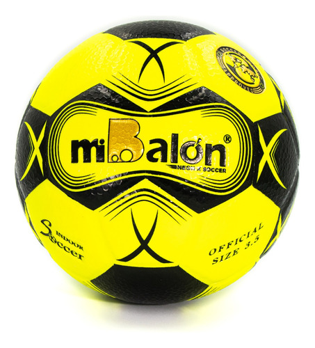 Pelota Mibalón Futsal Pvc #3.5 Neon Color