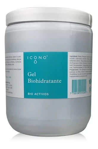 Gel Bio Hidratante 1000 Grs Icono Hidrata Repara Nutre