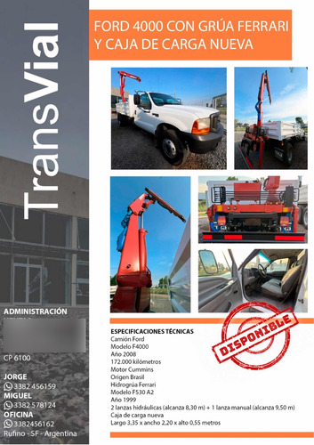 Ford 4000 Varios ( Ver En Fotos Las Descripciones) 4x4