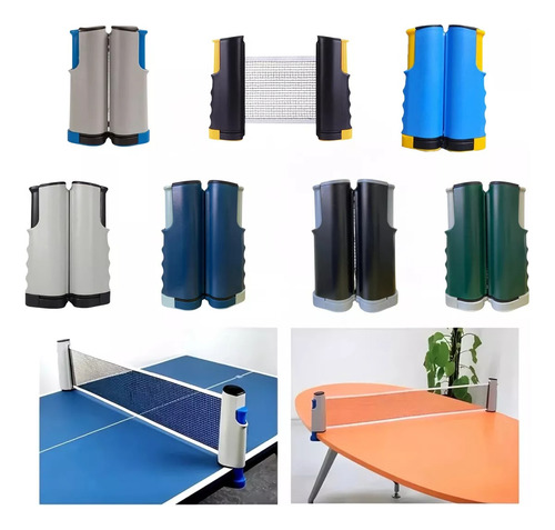 X2 Red Ping Pong Malla Adaptable A Cualquier Tamaño De Mesa