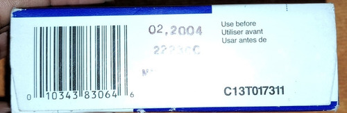 Cartucho Para Impresora Epson T017 (Usado)