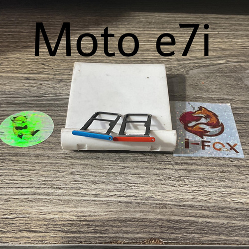 Charola Porta Sim Moto E7i Original 