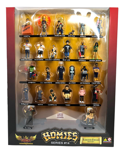 Homies Legend Series Nueva Serie Pack 26 Figuras Limitada