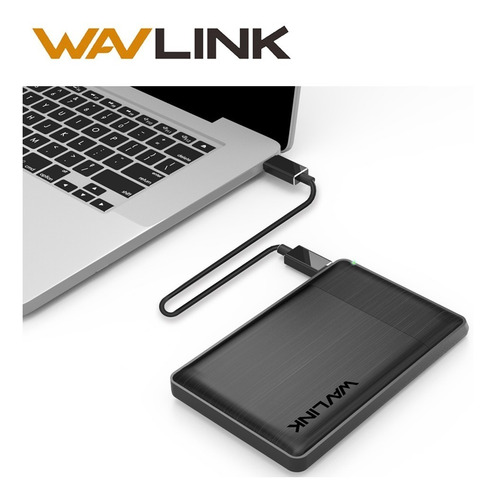 Case Hd 2,5 Para Usb Type C 3.1 Macbook Wavlink Gen 2 Nfe