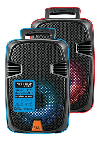 Imagen 1 de 5 de Corneta Amplificada 12´´ Plus Power (20.000w) Led Multicolor