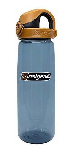 Nalgene On The Fly Bpa-free Water Bottle, Rhino With Brown/b