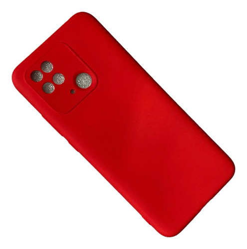 Silicon Case Con Felpa Para Xiaomi Redmi 10c