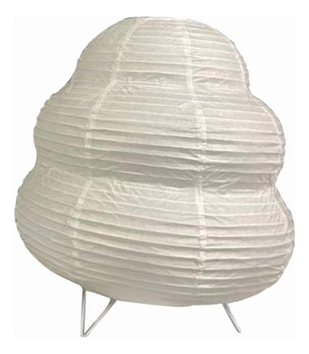 Lámpara De Mesa De Linterna De Papel Junto A La Cama,