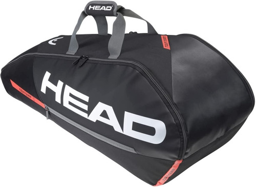 Porta Raquetas Head Tour Black Backpack P/6 Raquetas Tenis 