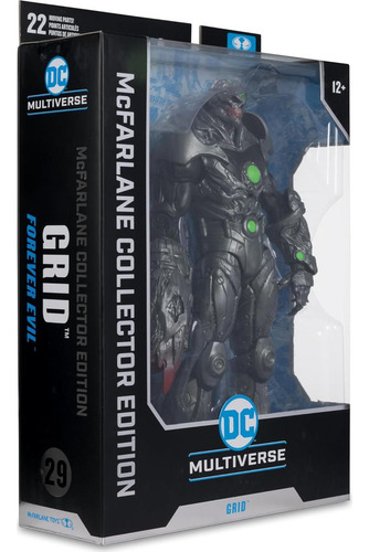 Figura Grid Mcfarlane Toys Dc Multiverse 17,78 Cm