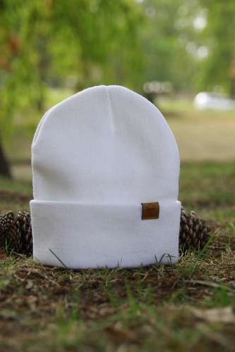 Gorro De Lana Mister - Color Blanco