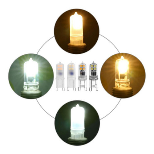 G9 L-ed Bulb 2w Smd2835 8l-eds Spotlight Chandelier Lighting