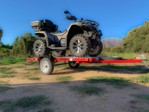 Carro Arrastre Plegable Barandas Atv, 10 Cuotas Sin Interés.