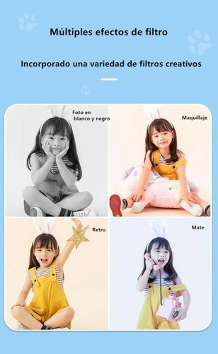 Imagen 4 de 8 de Mini Cámara De Fotografía Hd Para Niños