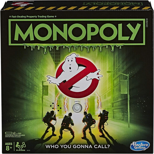 Monopoly Ghostbusters Cazafantasmas Juego De Mesa E9479