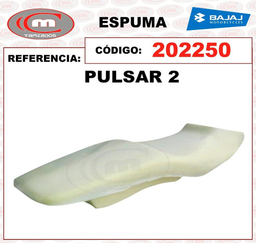 Espuma Para Moto Auteco Pulsar 2 2007