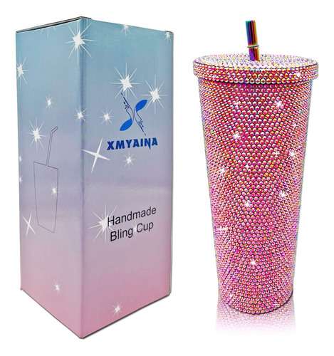 Botella De Agua 770 Ml Acero Inoxidable Con Aislante Rosa Cl