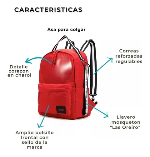 De una mochila sales