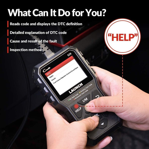 Escáner Automotriz - Launch Obd2 Cr529