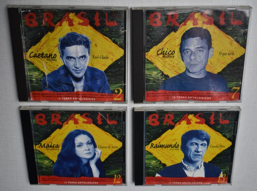 Cds Música Brasil, Col. Noticias: Caetano Chico Toquinho C/u (Usado)
