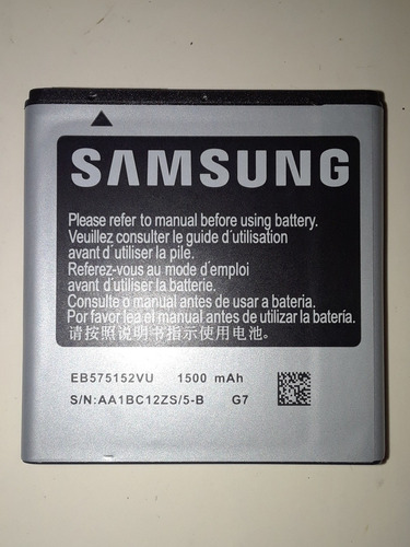 Bateria Samsung Eb575152vu Para Para Galaxy S I900