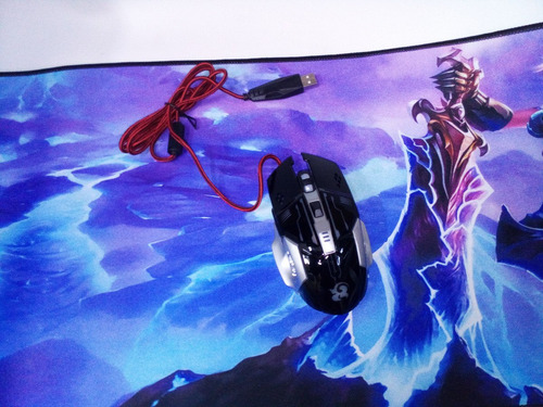Mouse Gamer T9 6 Botones + Pad Mouse