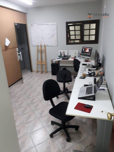Sobrado Com 3 Dormitórios Para Alugar, 361 M² Por R$ 7.000,00/mês - Campestre - Santo André/sp - So0402