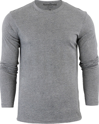 Kit 3 Camisetas Masculinas Manga Longa Swag Algodão Premium