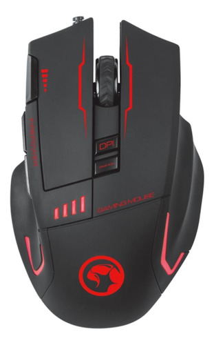 Mouse para jogo Marvo  Scorpion G909+G1 preto