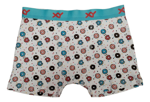 Boxer Xy Para Chicos Estampado Algodón. Donus. Art. 1060