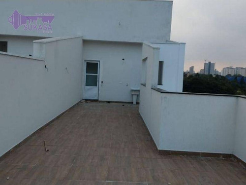 Cobertura Com 3 Dormitórios À Venda, 70 M² Por R$ 580.000,00 - Vila Eldízia - Santo André/sp - Co0040