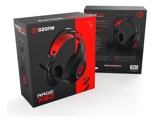 Audifono Gamer Ozone Rage X60 7.1 Pc/ps4/ps5 - Revogames