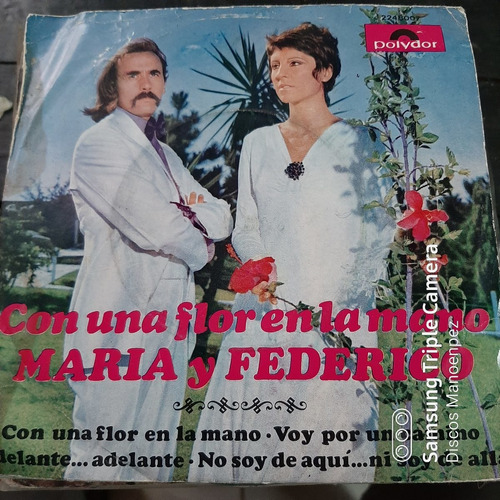 Simple Sobre Maria Y Federico Polydor C14