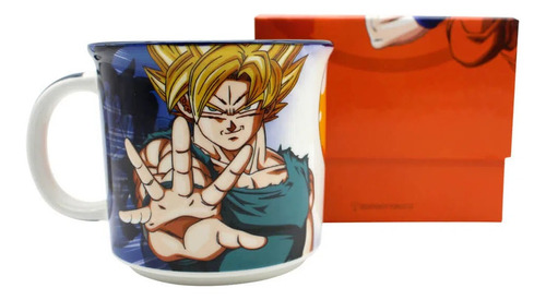 Caneca Tom 350ml Dragon Ball Goku Esferas