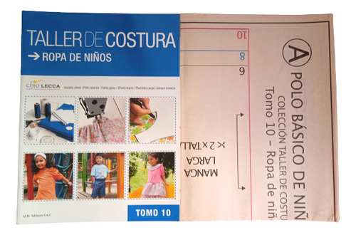 Revista Taller De Costura Ropa De Niños Moldes De Chio Lecca