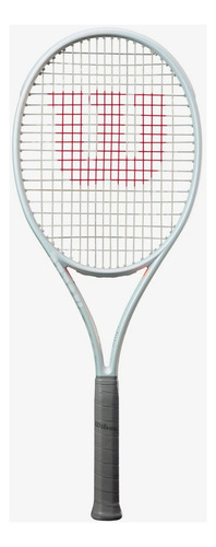 Raqueta Wilson Shift 99L V1 4 3/8 color blanco aperlado WR14551U3 grip 3