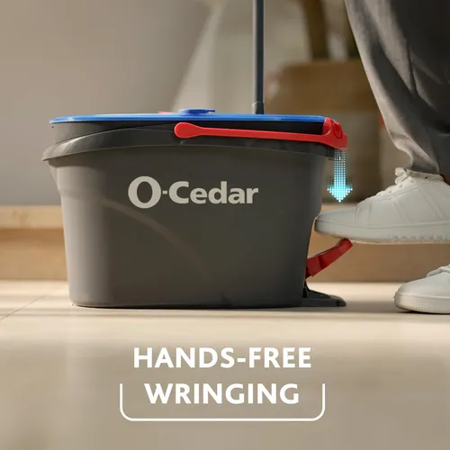 El Sistema Mop & Bucket System O-cedar Rinseclean Spin Elimi