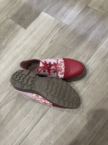 Zapatos Miye Collazzo. Impecables! Rojo 40 (Usado)