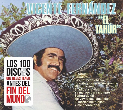 Vicente Fernandez - El Tahur - Disco Cd (11 Canciones)